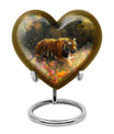 Bengal Tiger Urn Combo Set  - Large & Keepsake Urn Set For Funeral