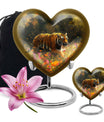Bengal Tiger Urn Combo Set  - Large & Keepsake Urn Set For Funeral