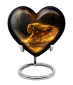 Golden Tiger Burial Urn for Ashes – Elegant Memorial Urn For Dad & Mom