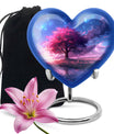Pink Tree of Burial Urn – Beautiful Decorative Unique Urn For Women Ashes