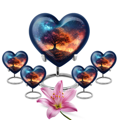 Personalized Tree of Life Keepsake Urn for Women - 10-inch, 200 cu in - Yatskia