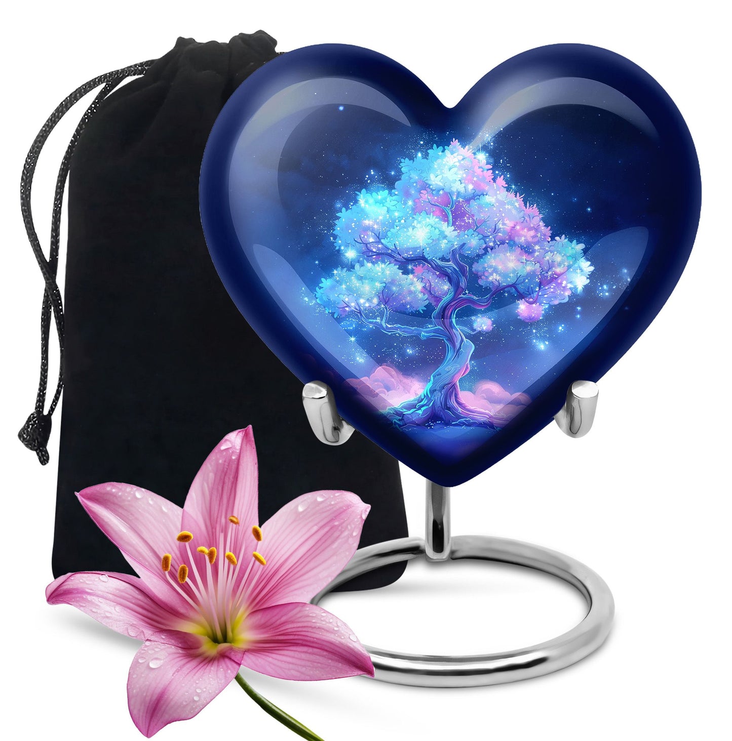 Mystical Tree Memorial Urn for Nature Lovers Cremation Keepsake