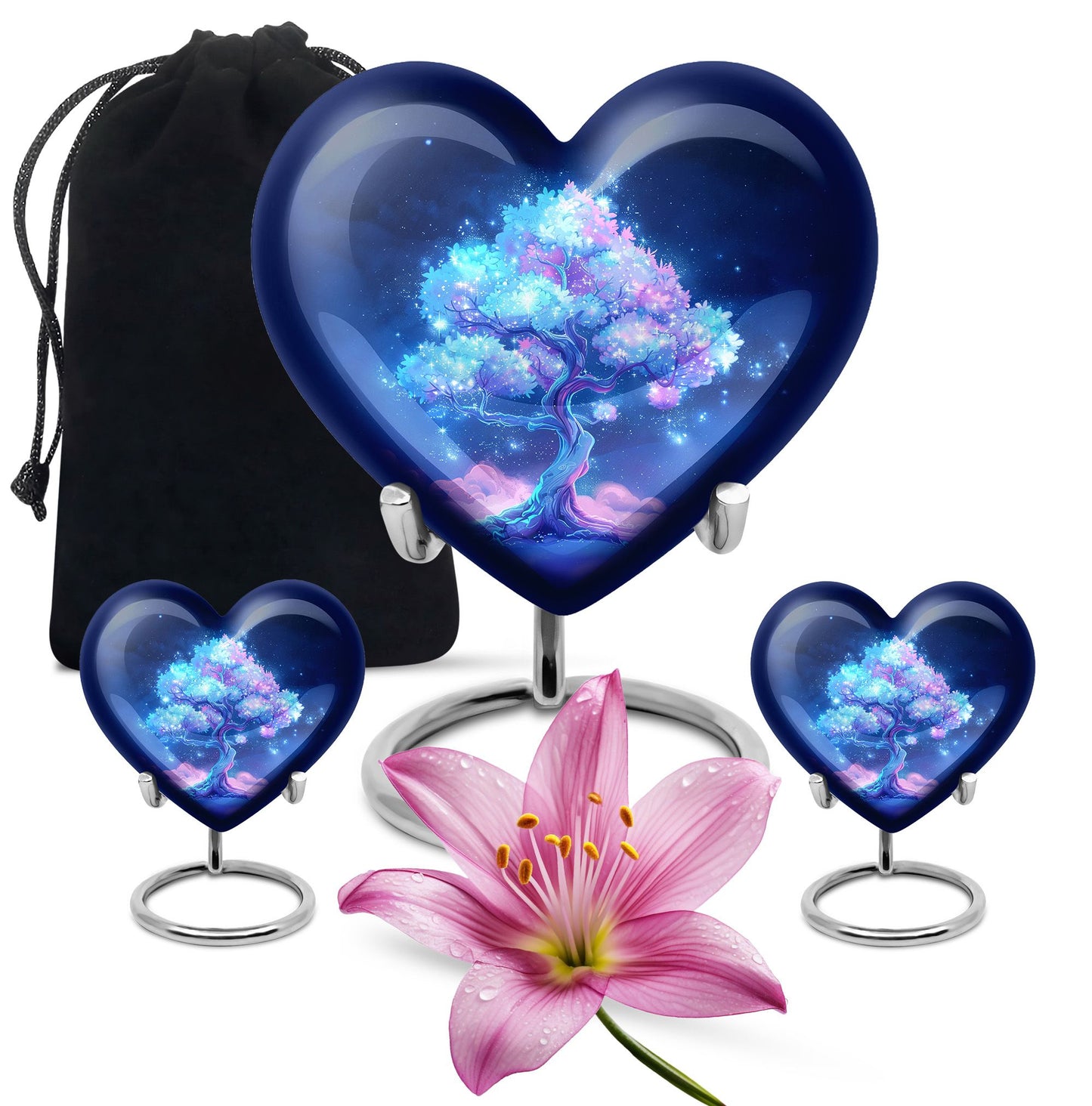 Mystical Tree Memorial Urn for Nature Lovers Cremation Keepsake