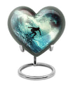 Surfer-Ocean Themed Cremation Urn - Urns For Ashes Large
