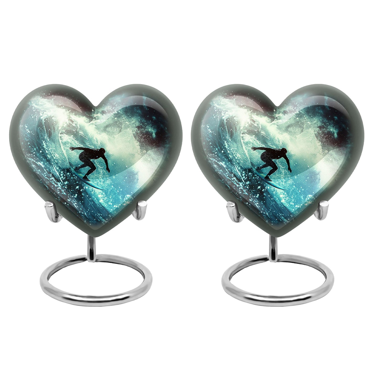 Personalized Ocean Cremation Urn for Human Ashes - 10-inch, 200 cu in - Yatskia