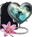 Surfer-Ocean Themed Cremation Urn - Urns For Ashes Large