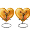 Beautiful Deer Funeral Urn for Human Ashes - Cremation Urn for Mom and Dad