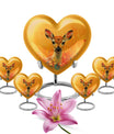 Beautiful Deer Funeral Urn for Human Ashes - Cremation Urn for Mom and Dad
