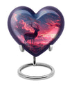Deer Burial Urn with Beautiful Scenic Design – Unique Urn for Women