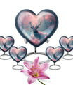 Elegant Pink Deer Cremation Urn – Beautiful Wildlife Memorial Urn for Ashes