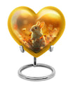 Sunset Baby Bunny Rabbit Urn - Beautiful Memorial For Pets Ashes