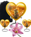 Sunset Baby Bunny Rabbit Urn - Beautiful Memorial For Pets Ashes