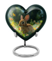 Summer Bunny Burial Urn - Decorative Unique Urns For Burial Ashes