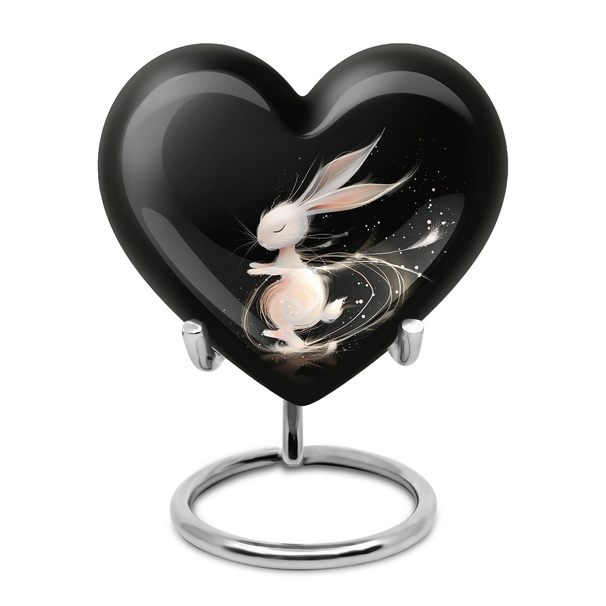 Sleeping Bunny Rabbit Urn - Personalized Pet Urns For Ashes