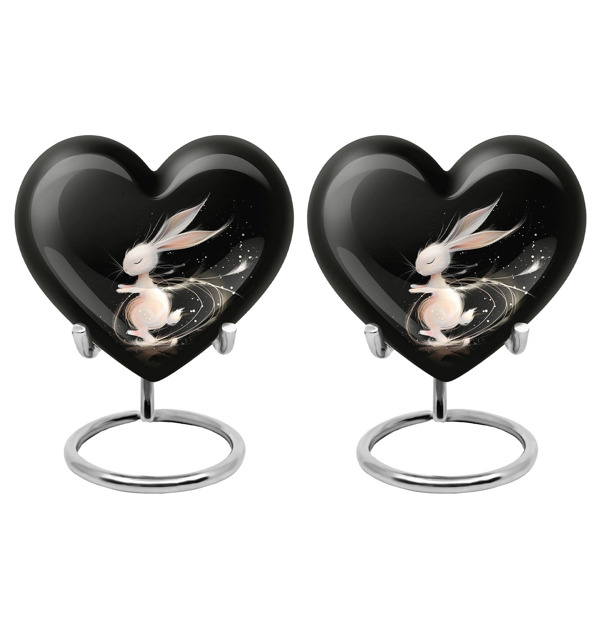 Sleeping Bunny Rabbit Urn - Personalized Pet Urns For Ashes