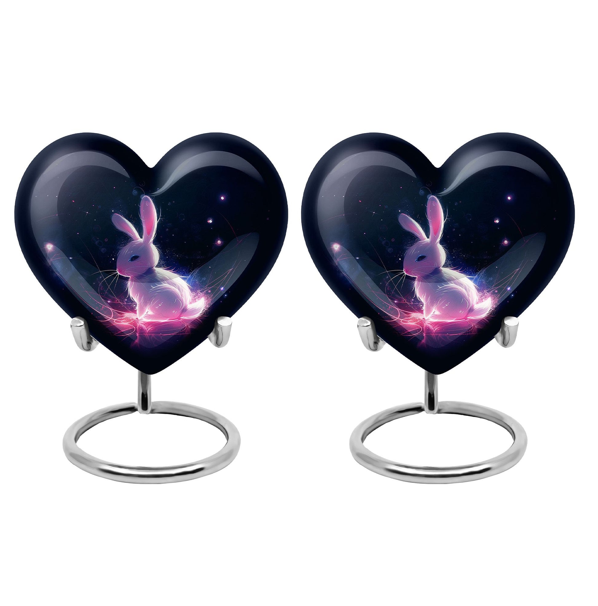 Baby Bunny Rabbit Urn - Large Memorial Funeral Urn For Ashes