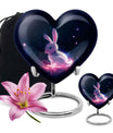 Baby Bunny Rabbit Urn - Large Memorial Funeral Urn For Ashes