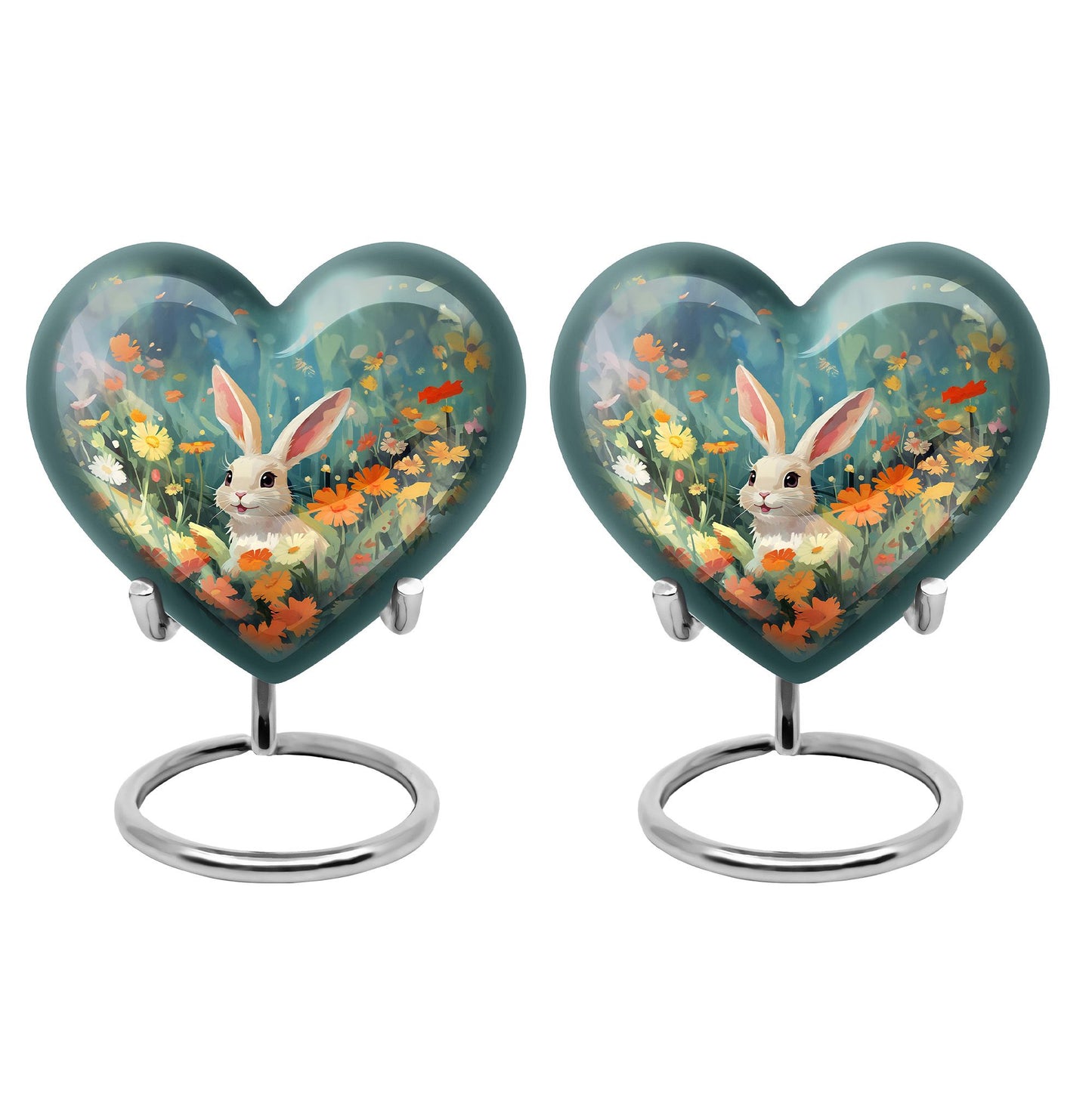 Colorful Personalized Pet Cremation Urn for Pet Ashes - 10-inch, 200 cu in - Yatskia