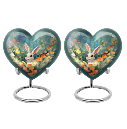 Colorful Personalized Pet Cremation Urn for Pet Ashes - 10-inch, 200 cu in - Yatskia