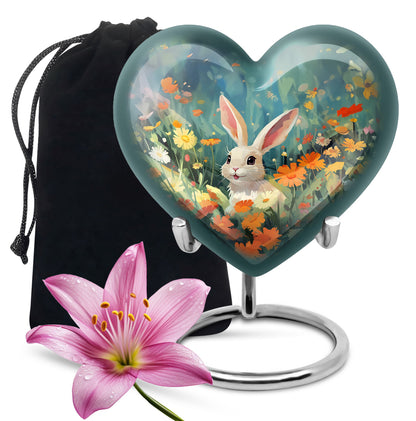 Colorful Personalized Pet Cremation Urn for Pet Ashes - 10-inch, 200 cu in - Yatskia