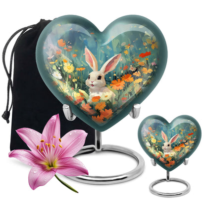 Colorful Personalized Pet Cremation Urn for Pet Ashes - 10-inch, 200 cu in - Yatskia