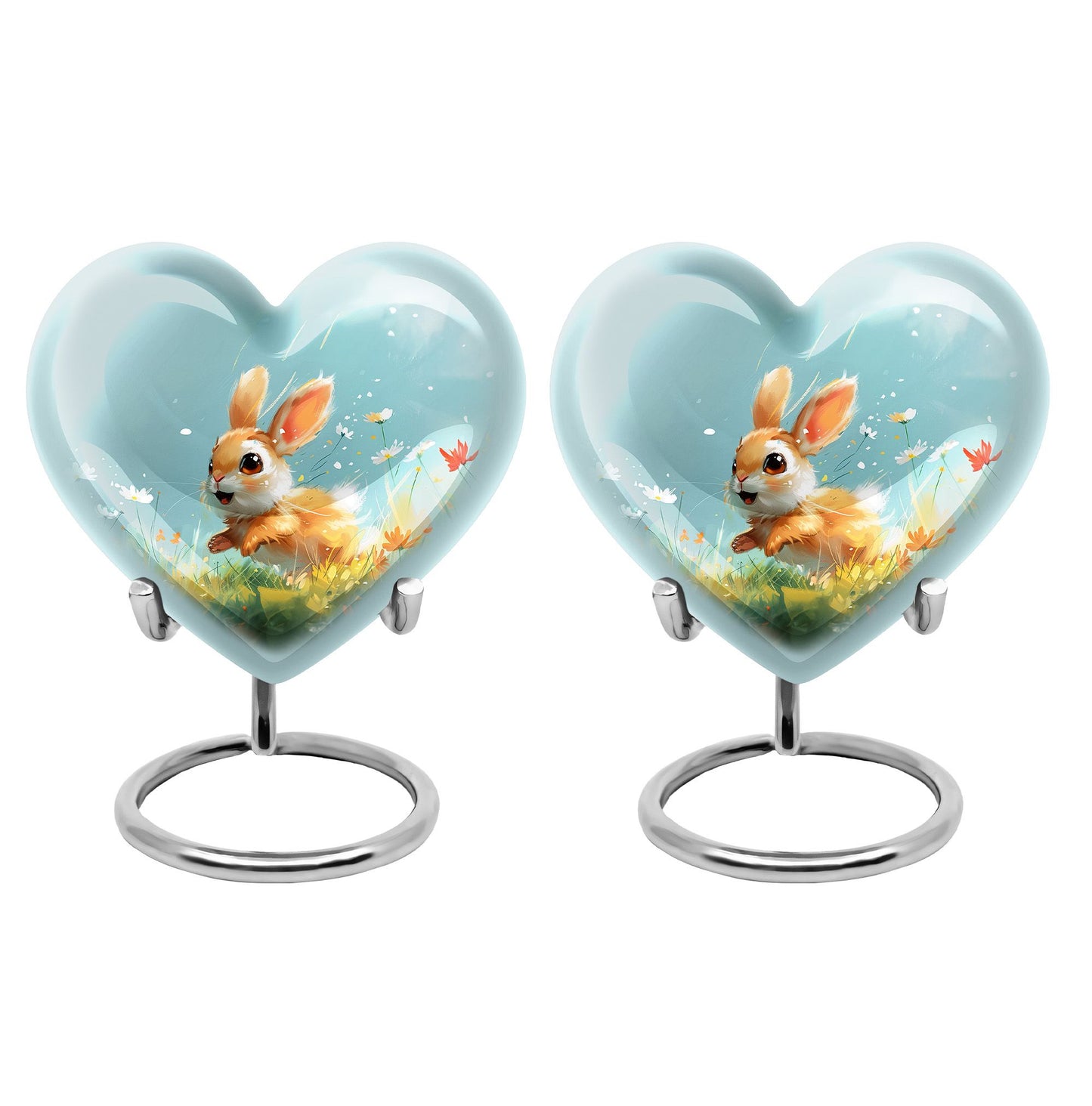 Personalized Pet Keepsake Urn for Pet Ashes - 10-inch, 200 cu in - Yatskia