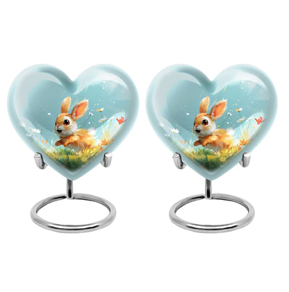 Personalized Pet Keepsake Urn for Pet Ashes - 10-inch, 200 cu in - Yatskia