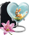 Baby Bunny Rabbit - Decorative Pet Memorial Keepsake For Beloved Animals