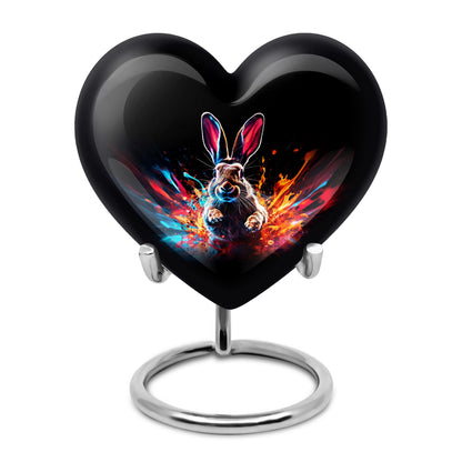 Personalized Rabbit Cremation Urn for Pet Ashes - 10-inch, 200 cu in - Yatskia