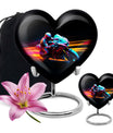 Motorcycle Rider Cremation Urn for Human Ashes - Memorial Urn for Dad