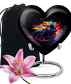 Racing Biker Urn for Human Ashes - Cremation Urns For Adults