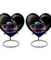 Neon-Colored Motorcycle - Urn For Human Ashes Adult Male