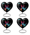 Colorful Rabbit Cremation Urn for Human Ashes - Urn for Mom and Dad