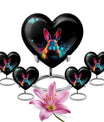 Colorful Rabbit Cremation Urn for Human Ashes - Urn for Mom and Dad