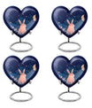 Starry Night Rabbit Cremation Urns For Human Ashes - Urns For Burial