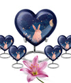 Starry Night Rabbit Cremation Urns For Human Ashes - Urns For Burial