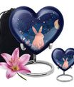 Starry Night Rabbit Cremation Urns For Human Ashes - Urns For Burial