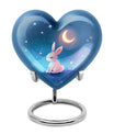 Moonlit Bunny Cremation Urns For Human Ashes - Rabbit Urn for Mom & Dad