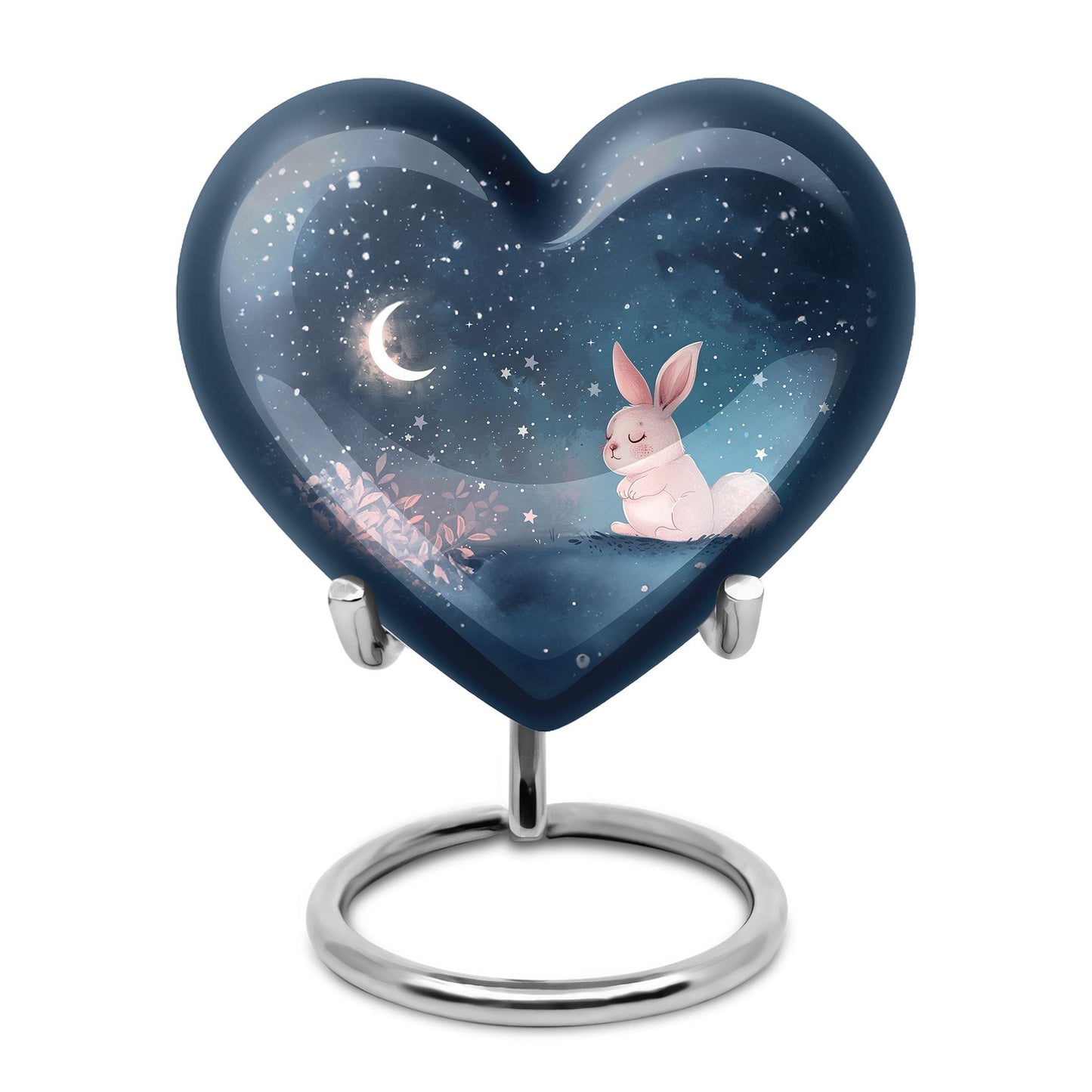 Personalized Rabbit Cremation Urn for Pet Ashes - 10-inch, 200 cu in - Yatskia