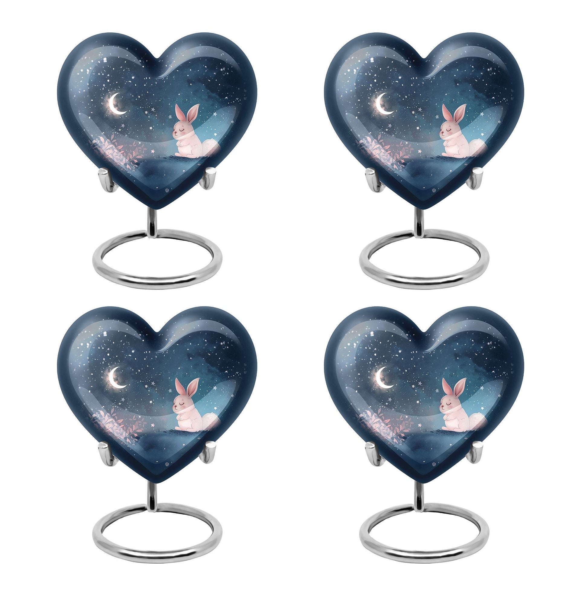 Night Bunny & Stars Urn - Urns For Human Ashes Women
