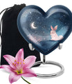Night Bunny & Stars Urn - Urns For Human Ashes Women