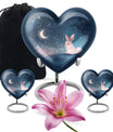 Night Bunny & Stars Urn - Urns For Human Ashes Women