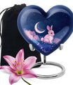 Bunny Night Moon Urn - Decorative Unique Urns For Ashes