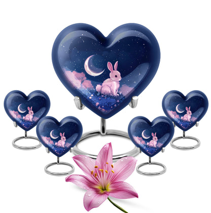 Personalized Galaxy Cremation Urn for Human Ashes - 10-inch, 200 cu in - Yatskia