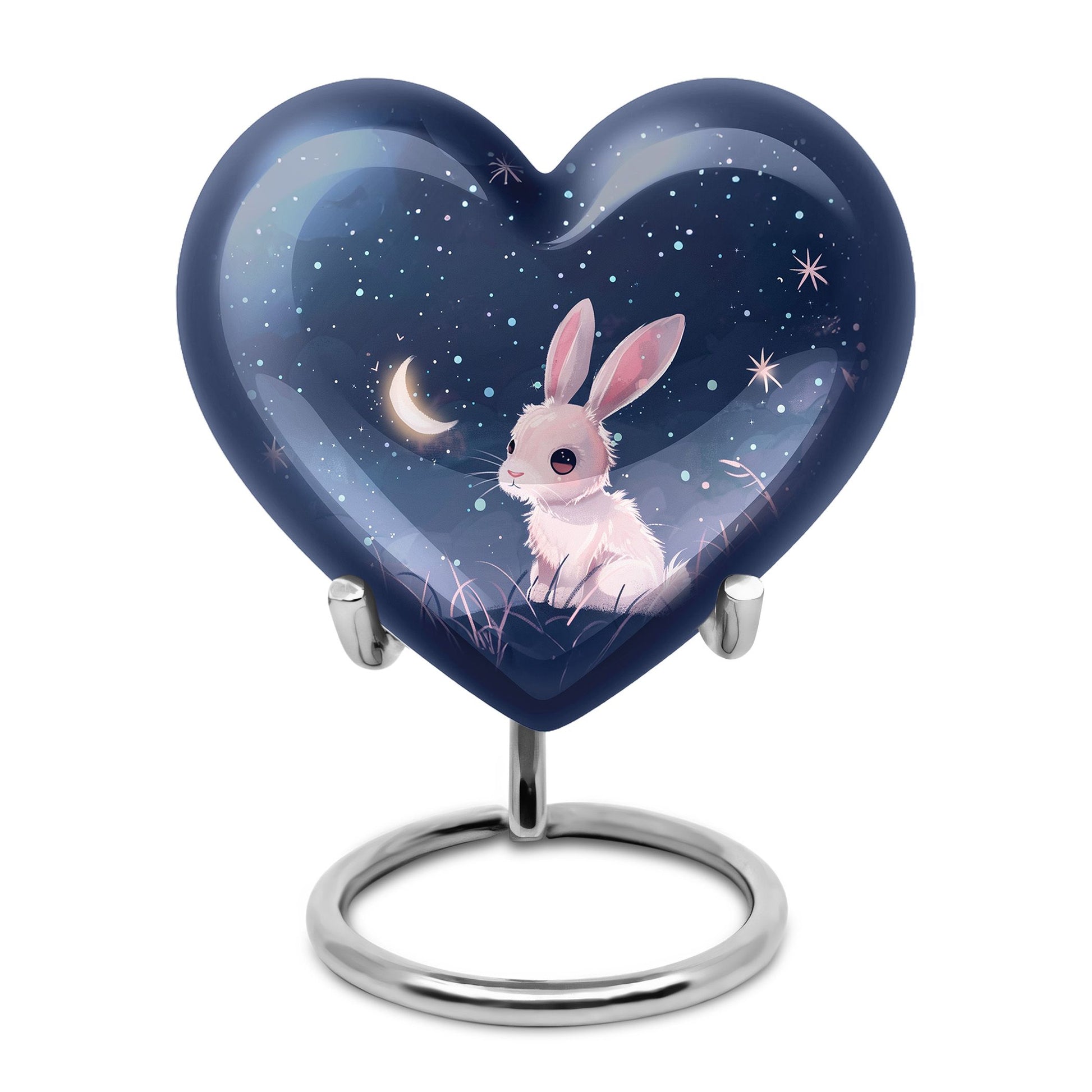 Night Bunny Cremation Urn - Pet Urns For Bunny Ashes