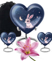 Night Bunny Cremation Urn - Pet Urns For Bunny Ashes