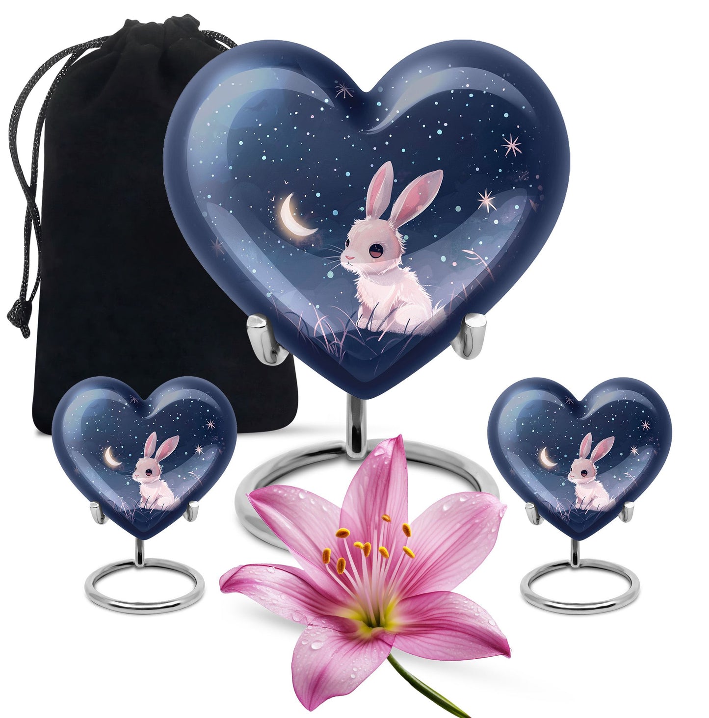 Personalized Pet Cremation Urn for Pet Ashes - 10-inch, 200 cu in - Yatskia