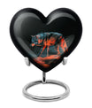 Black Wolf Burial Urn - Urns For Human Ashes Adult Male