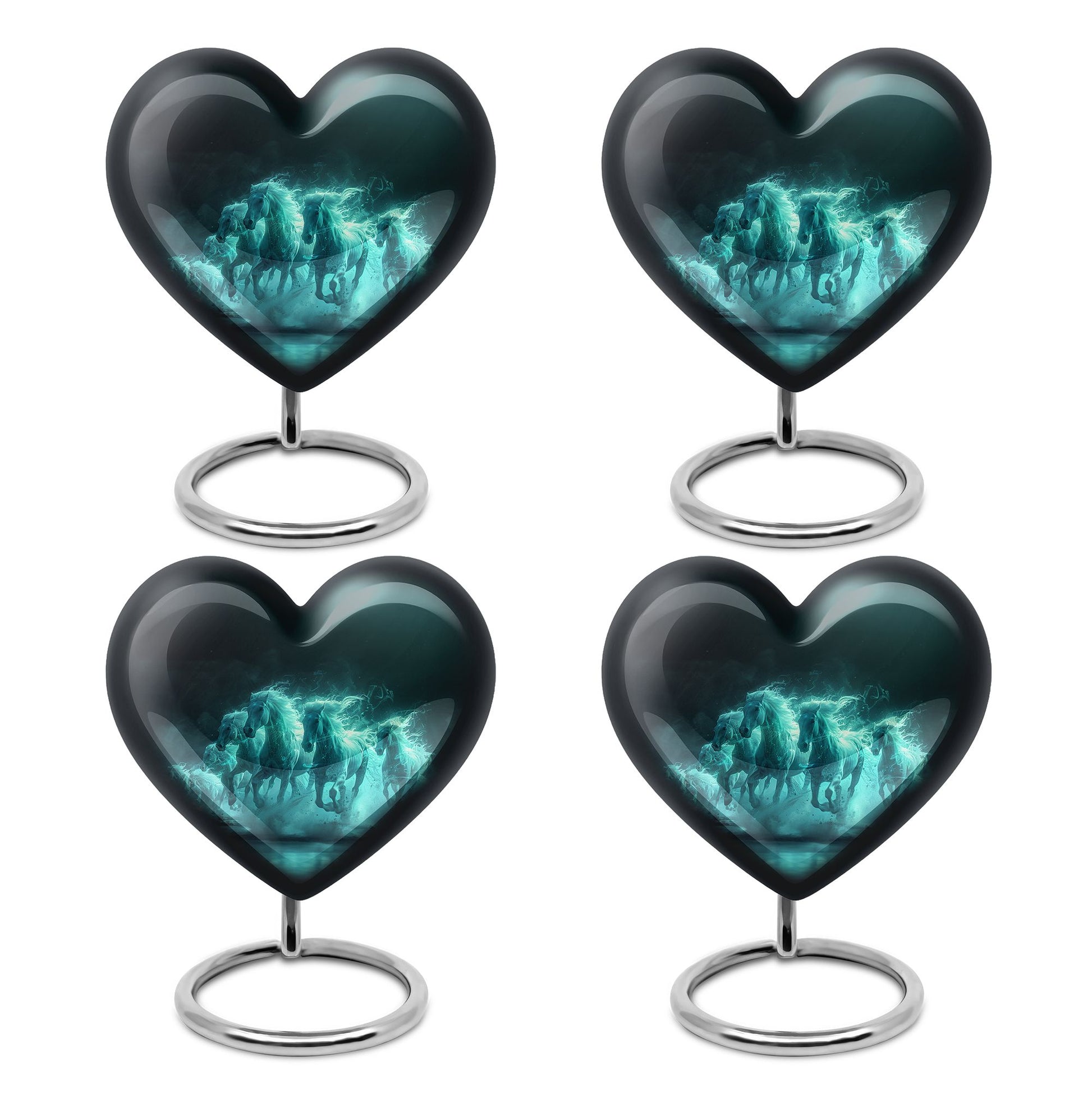 Mist Horses Cremation Urns For Human Ashes - Urn For Men & Women