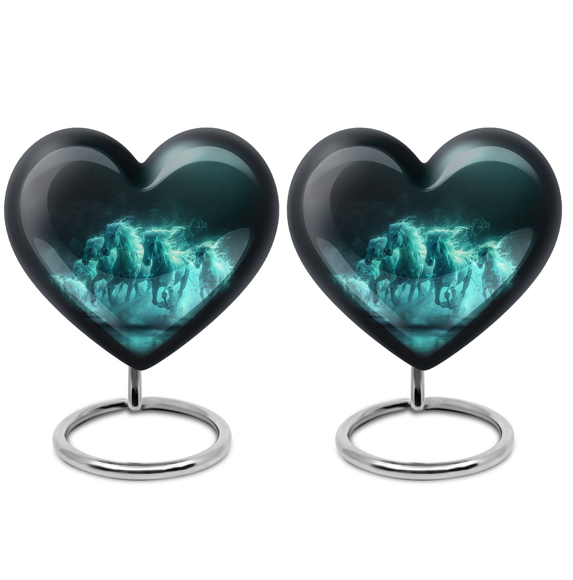 Mist Horses Cremation Urns For Human Ashes - Urn For Men & Women